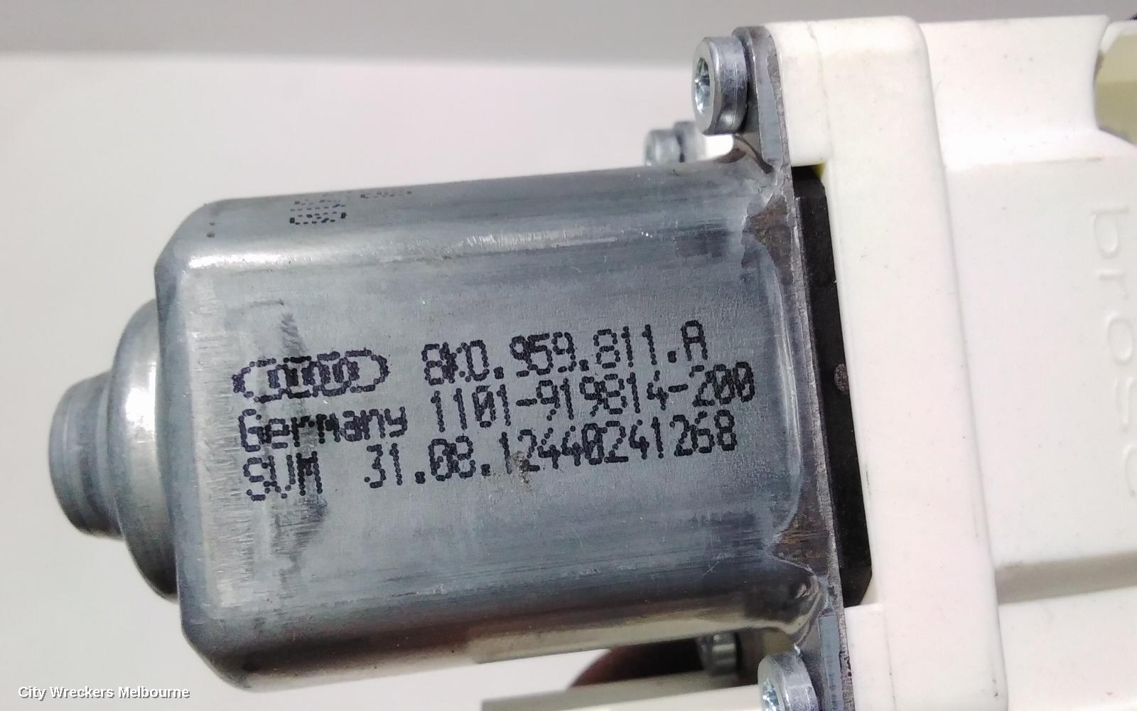 AUDI A1 RIGHT REAR WND REG/MOTOR, A1/S1, 8X, 5DR HATCH, 12/2010 - 10/2018 - Image 3