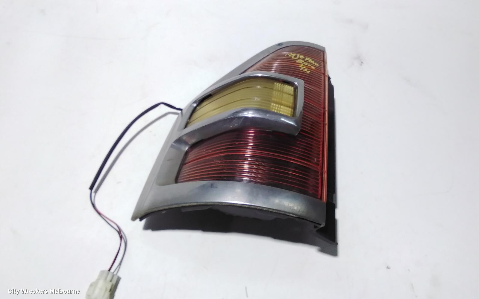 MITSUBISHI PAJERO LEFT TAILLIGHT, NM, IN BODY, CHROME SURROUND TYPE, 05/2000 - 10/2002 - Image 2