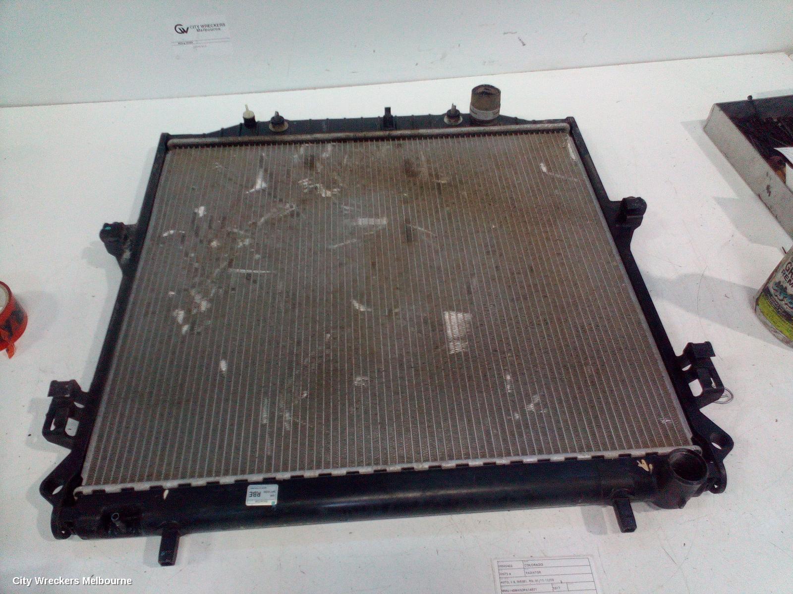 HOLDEN COLORADO RADIATOR, AUTO, 2.8, DIESEL, RG, 01/2012 - 12/2020 - Image 2