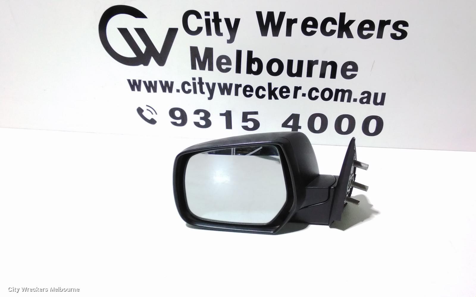 MAZDA BT50 LEFT DOOR MIRROR, UN, MANUAL, 09/2008 - 09/2011 - Image 1