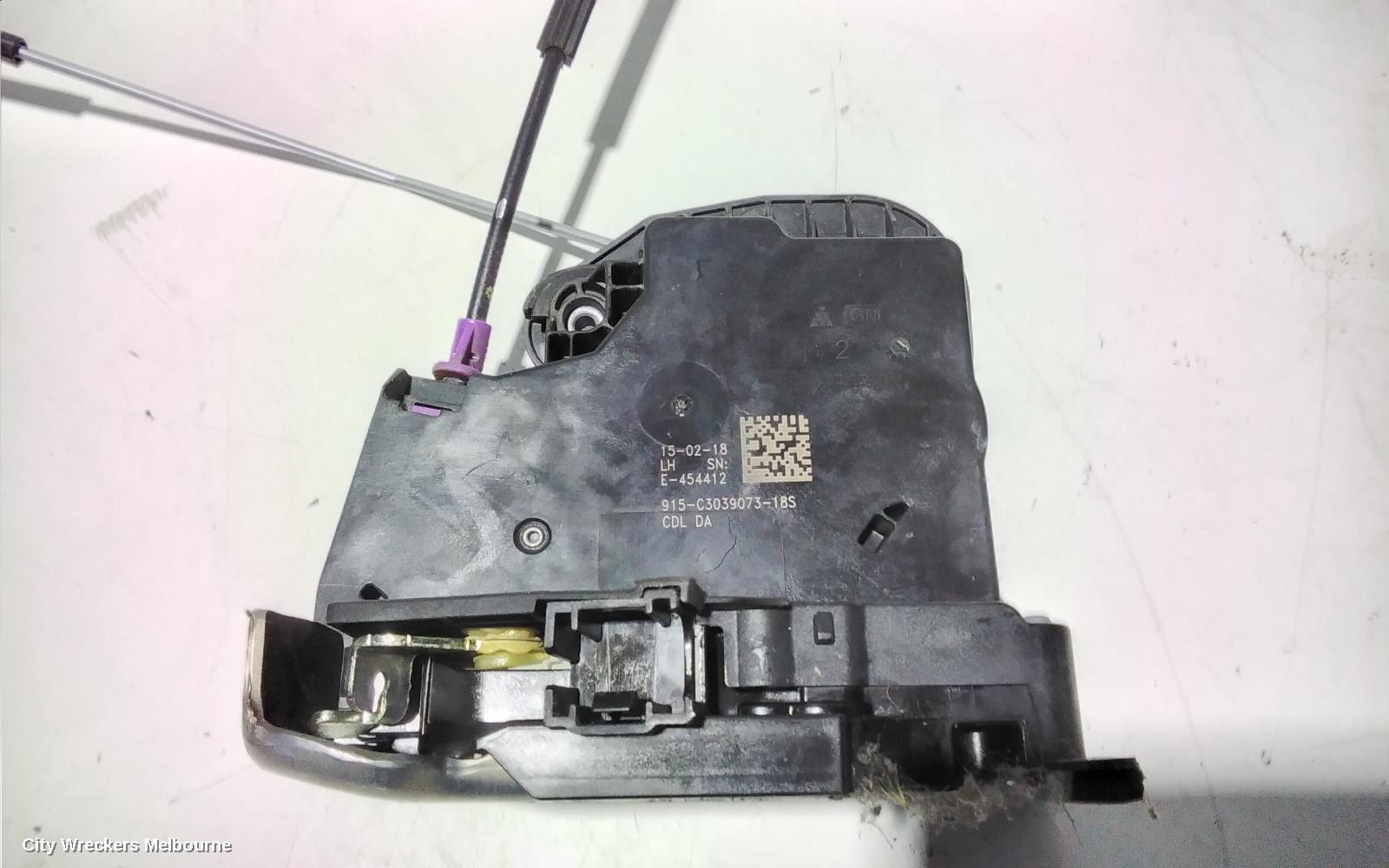 HOLDEN COMMODORE DOOR/BOOT/GATE LOCK, LEFT REAR DOOR LOCK, ZB, 10/2017 - 12/2020 - Image 2