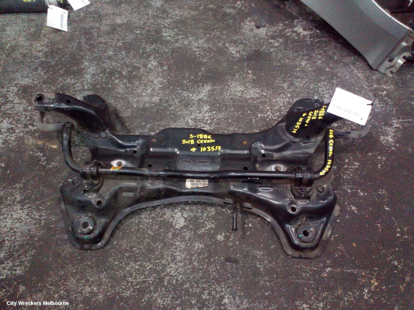 KIA CERATO FRT XMEMBER/CRADLE, YD, SEDAN/HATCH, 04/2013 - 05/2018 - Image 1