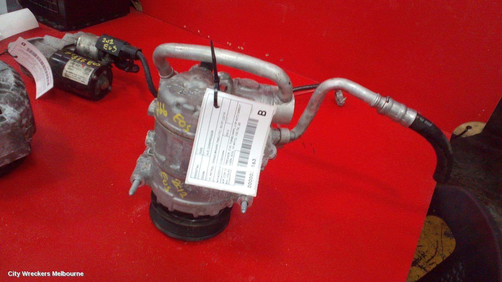 VOLKSWAGEN EOS A/C COMPRESSOR, 1F, PETROL, DENSO BRAND (7SEU17C), 02/2007 - 12/2014 - Image 2