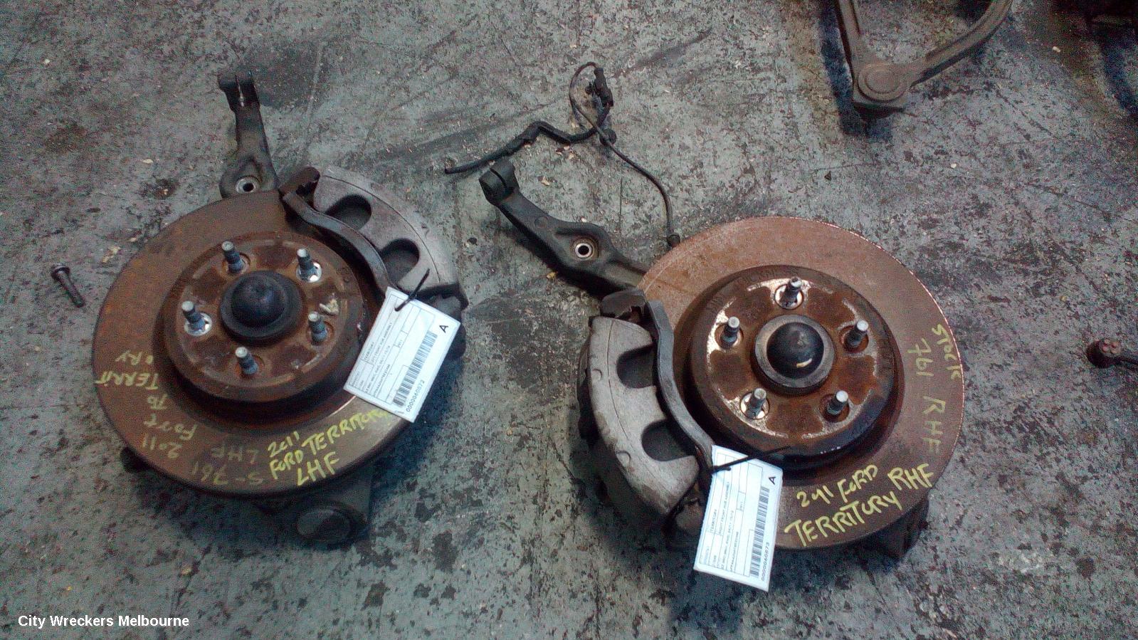 FORD TERRITORY RIGHT FRONT HUB ASSEMBLY, SZ MKI-MKII, RWD, 04/2011 - 12/2016 - Image 2