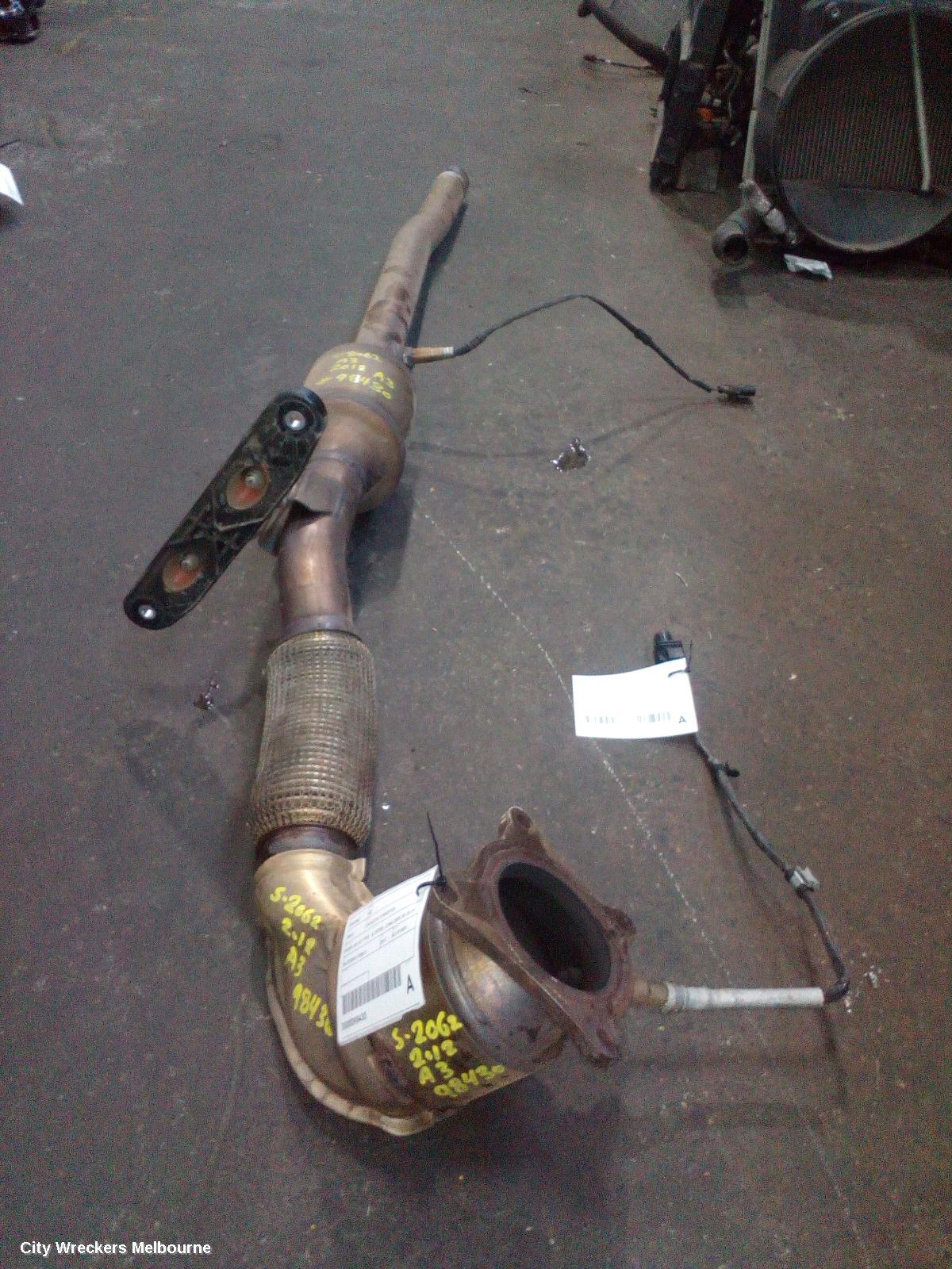 AUDI A3 CATALYTIC CONVERTER, UNDER CAR-CAT TYPE, 1.8, PETROL, CDAA CODE, 8P, 02/2009 - 04/2013 - Image 1
