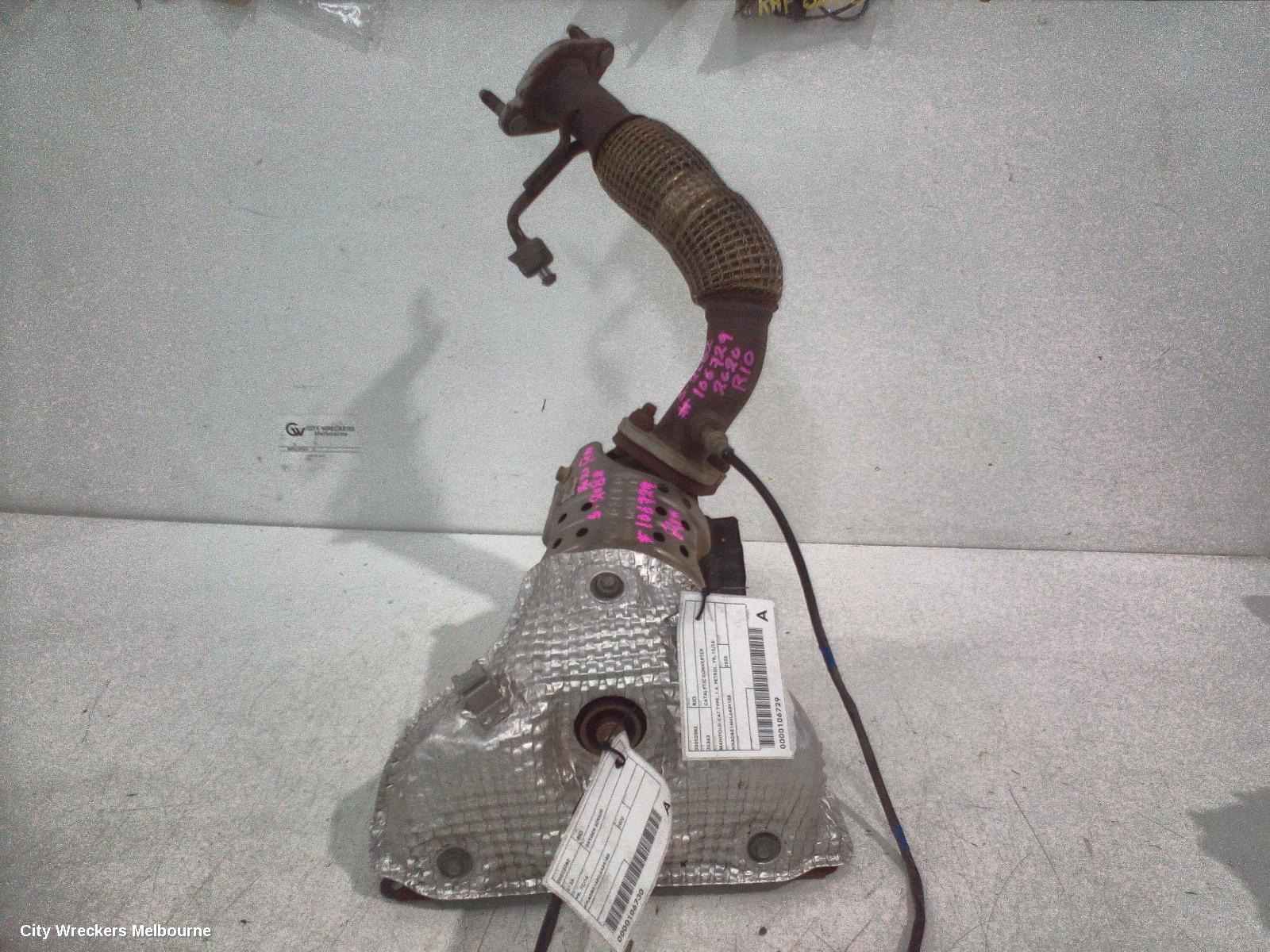 KIA RIO CATALYTIC CONVERTER, MANIFOLD-CAT TYPE, 1.4, PETROL, YB, 12/2016 ONWARDS - Image 3