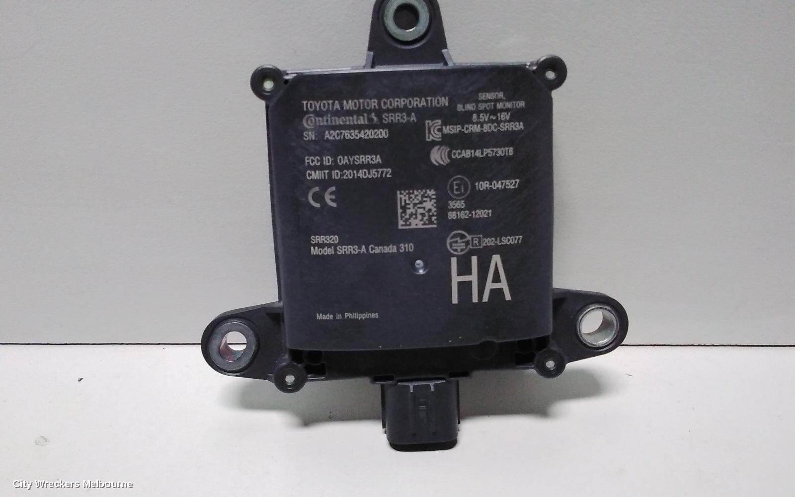 TOYOTA COROLLA, E210, 07/2018 ONWARDS, RHR  BLIND SPOT MODUEL : 71792 - Image 2