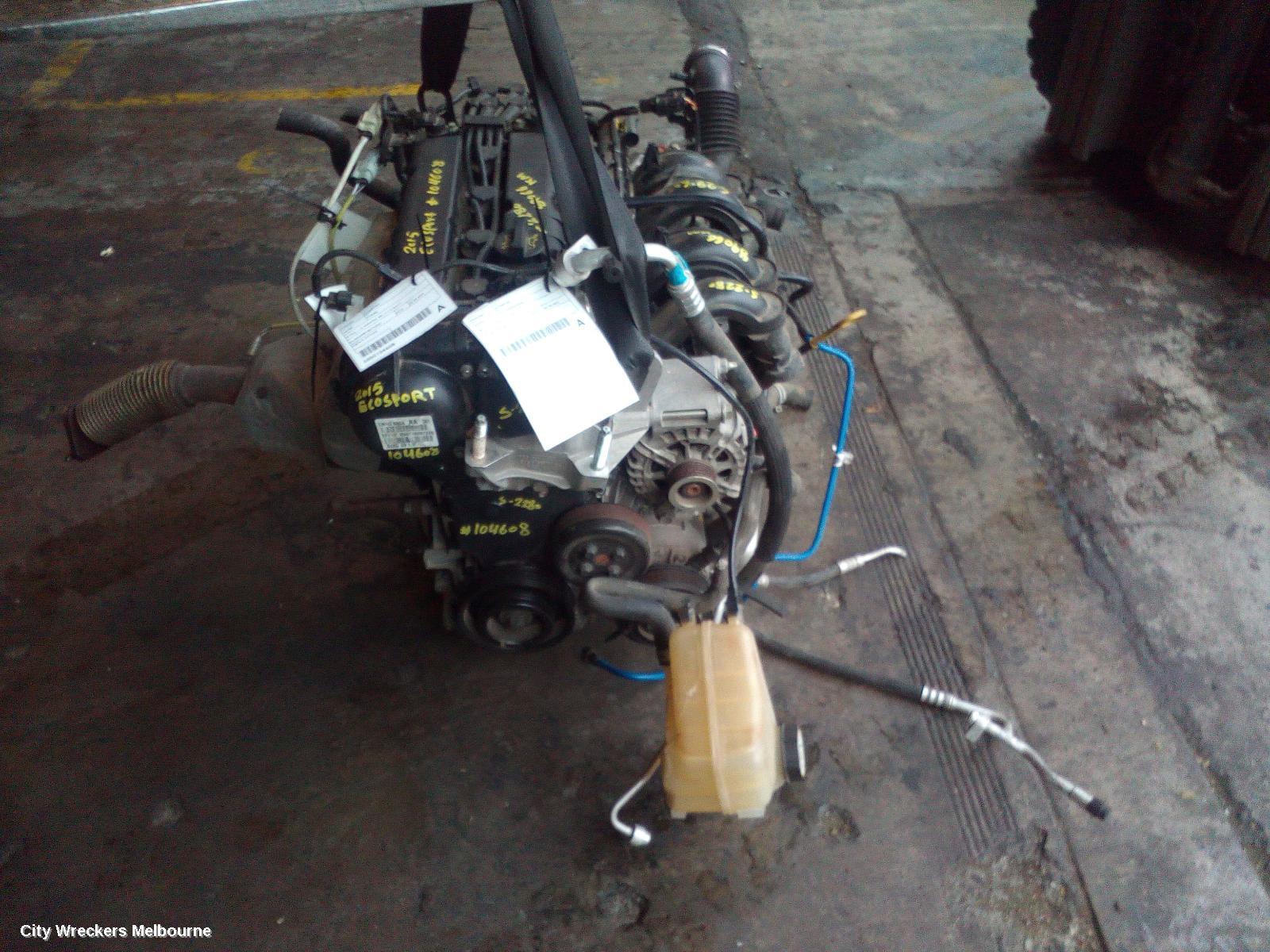 FORD ECOSPORT ENGINE, PETROL, 1.5, DURATEC, BK, 11/2013 - 09/2017 - Image 1