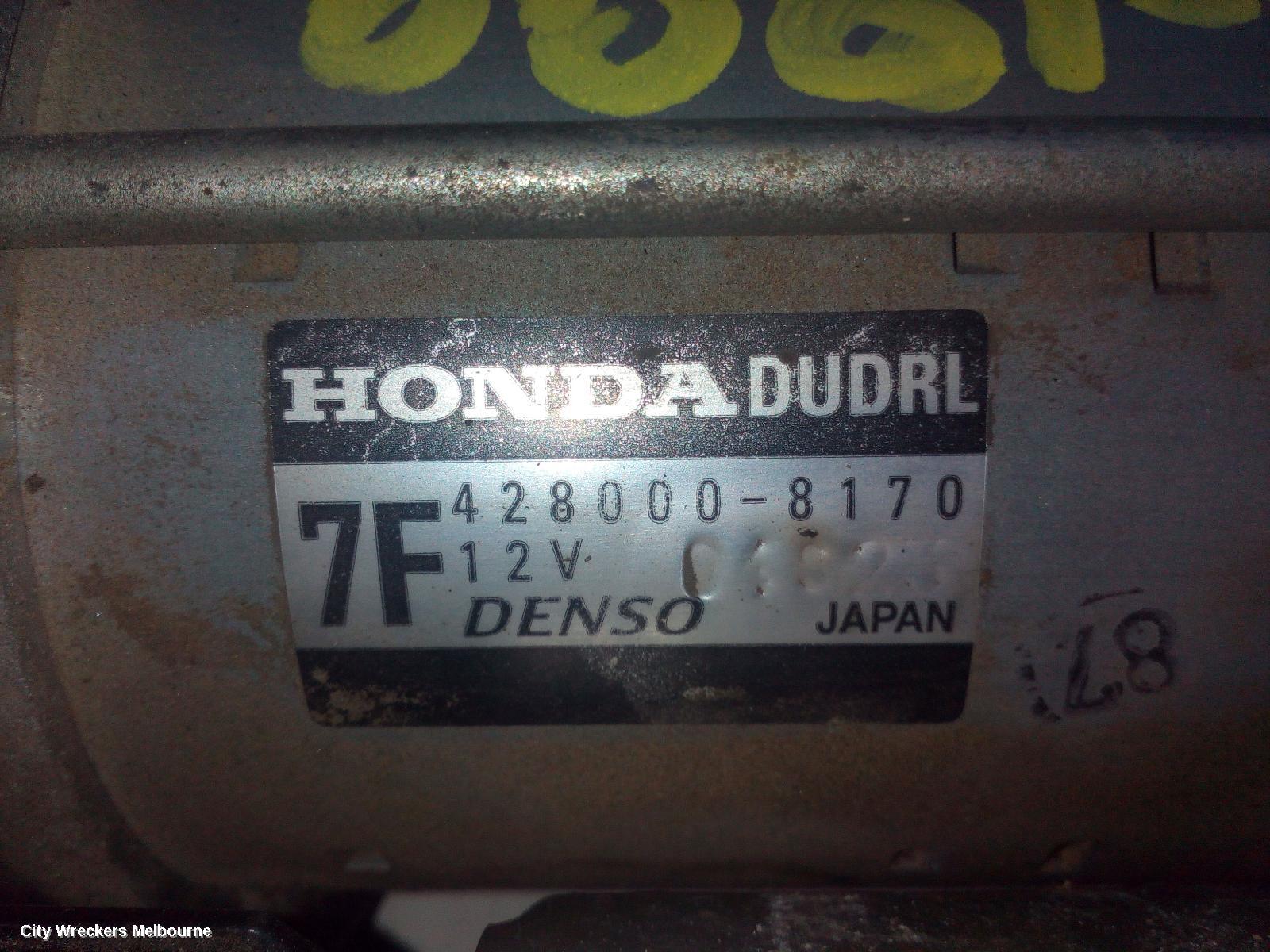 HONDA HRV STARTER, PETROL, 1.8, R18ZF, RU5, 12/2014 - 10/2021 - Image 2