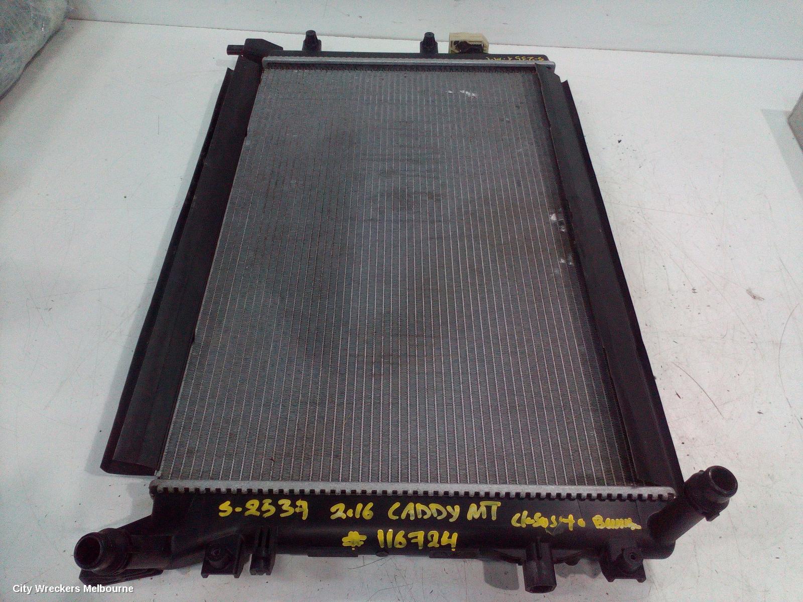 VOLKSWAGEN CADDY RADIATOR, MANUAL, 1.2/1.4, PETROL, 2KN, 07/2015 - 02/2021 - Image 2