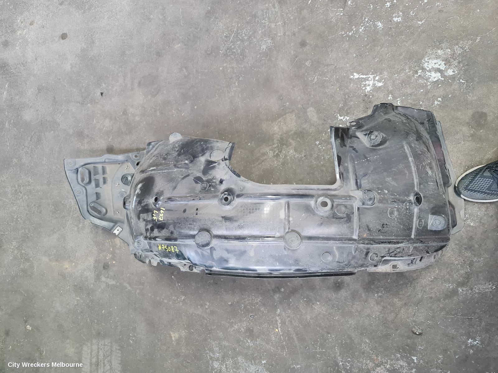 HONDA CIVIC LEFT GUARD LINER, 10TH GEN, HATCH, RS, 02/2017 ONWARDS - Image 2