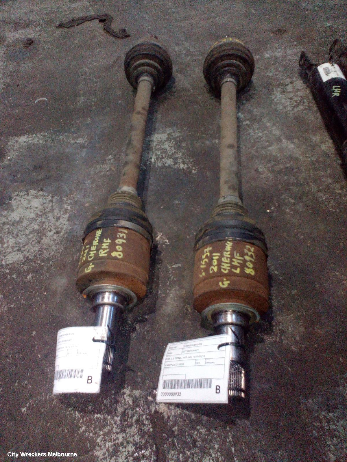 JEEP GRANDCHEROKEE RIGHT DRIVESHAFT, REAR, 3.6, PETROL, AWD, WK, 10/2010 - 03/2013 - Image 2