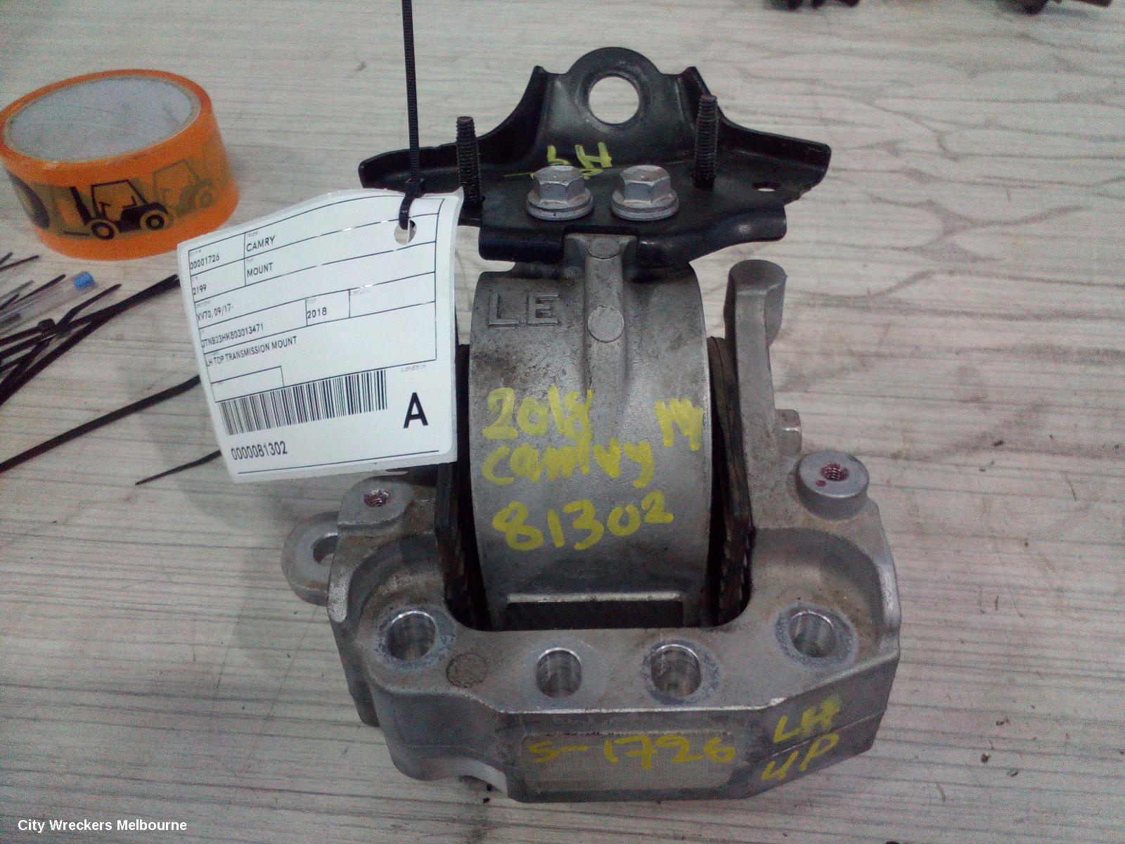 TOYOTA CAMRY MOUNT, XV70, 09/2017 - 05/2024 - Image 1