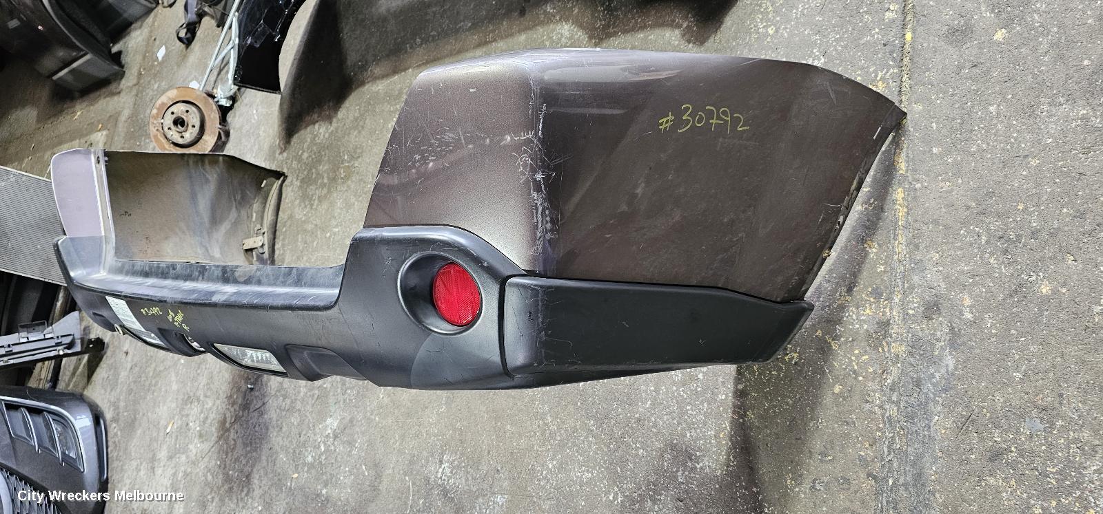 NISSAN XTRAIL REAR BUMPER, T31, NON PARK SENSOR TYPE, 10/2007 - 12/2013 - Image 3