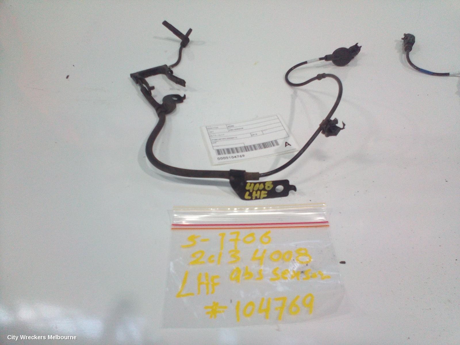 PEUGEOT 4008 ABS SENSOR, 05/2012 - 12/2017 - Image 2