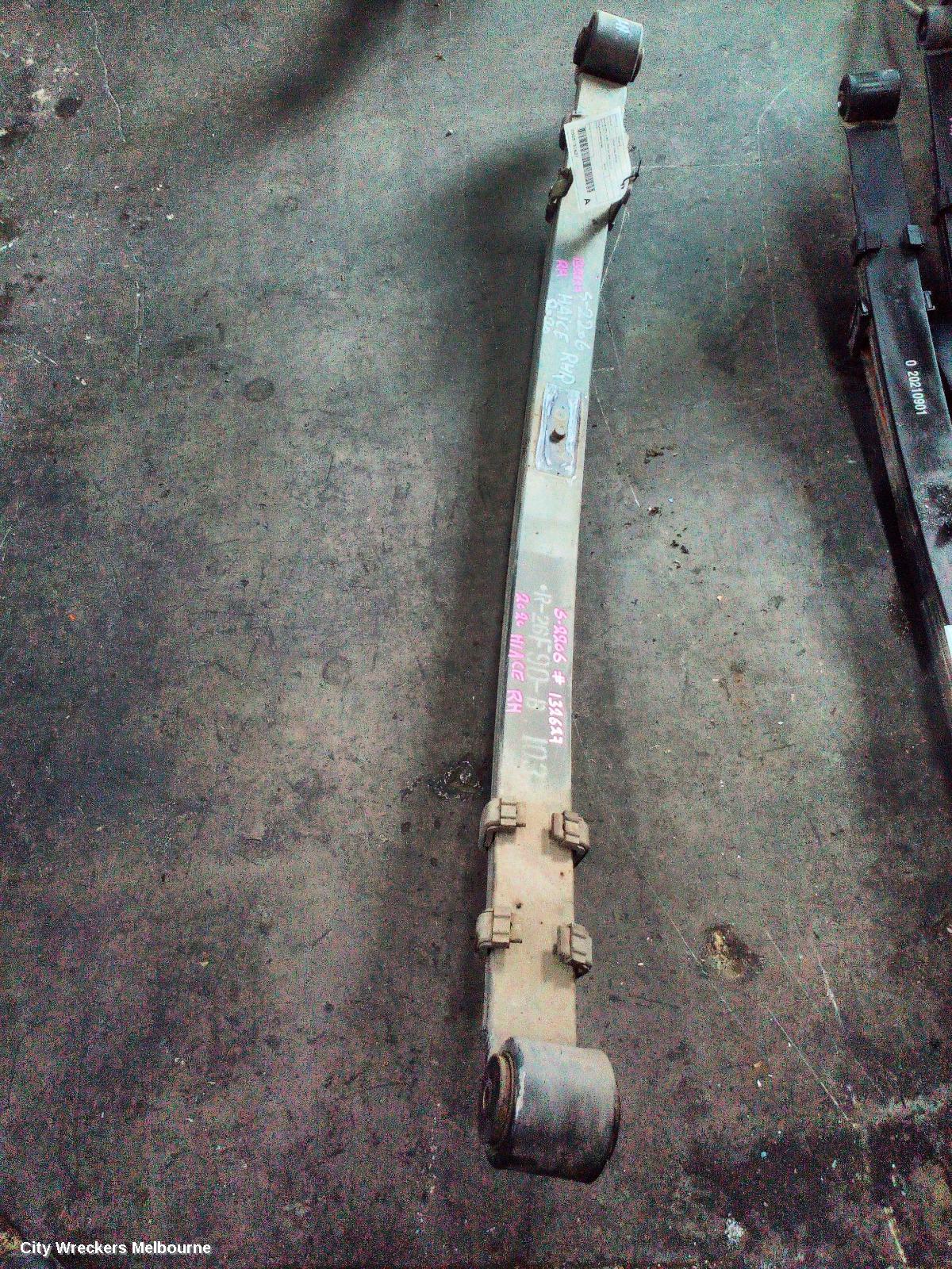 TOYOTA HIACE REAR LEAF SPRING, 300 SERIES, SLWB, VAN, RH SIDE, 02/2019 ONWARDS - Image 1