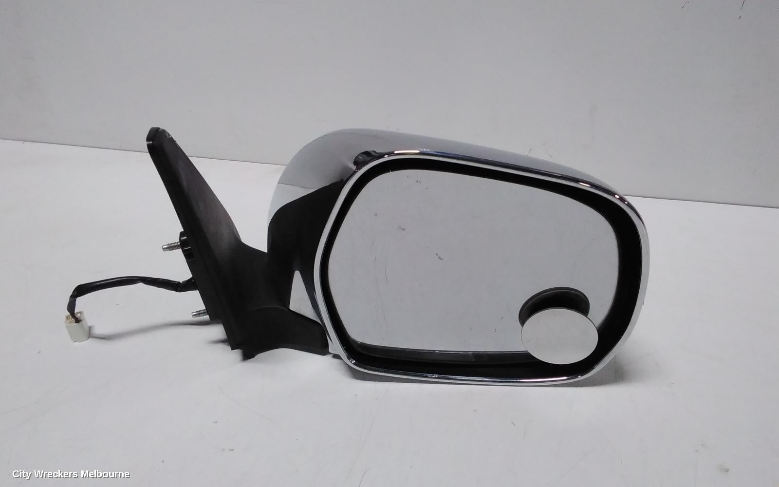 TOYOTA PRADO RIGHT DOOR MIRROR, 120 SERIES, CHROME, 02/2003 - 10/2009 - Image 2