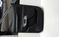 FORD RANGER DOOR TRIM, RA, RH REAR, LEATHER, BLACK, W/ ORANGE STITCHING, 05/2022 ONWARDS - Image 1