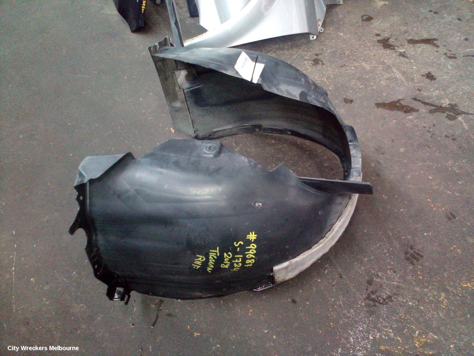 VOLKSWAGEN TIGUAN RIGHT GUARD LINER, 5NA, 06/2016 - 05/2021 - Image 3