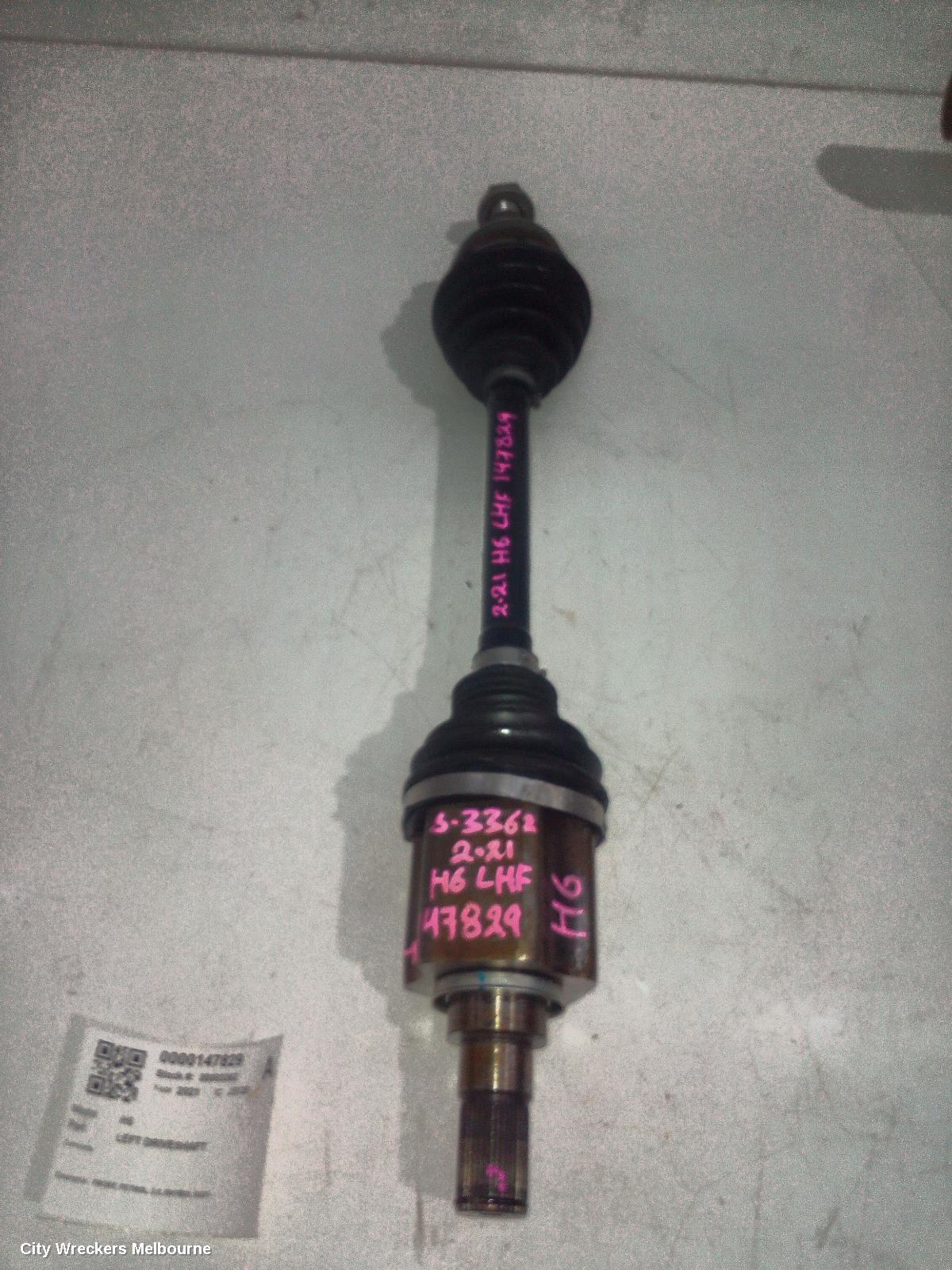 HAVAL H6 LEFT DRIVESHAFT, FRONT, PETROL, 2.0, B01/B03, 02/2021 ONWARDS - Image 2