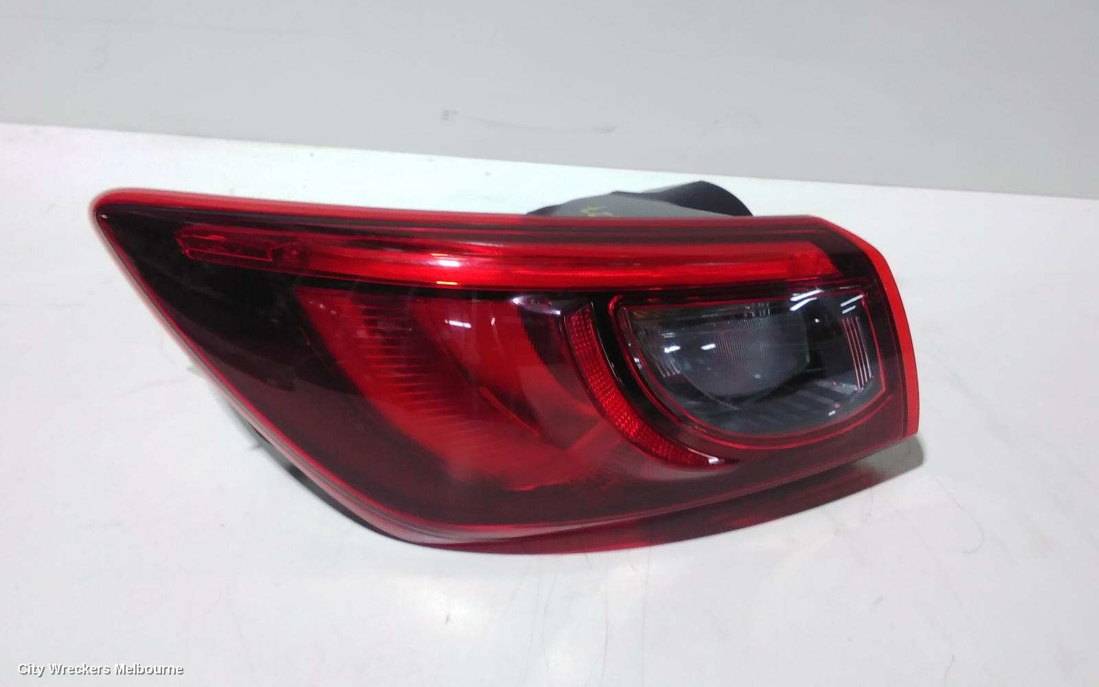 MAZDA CX3 LEFT TAILLIGHT, DK, NON LED TYPE, 03/2015 ONWARDS - Image 2