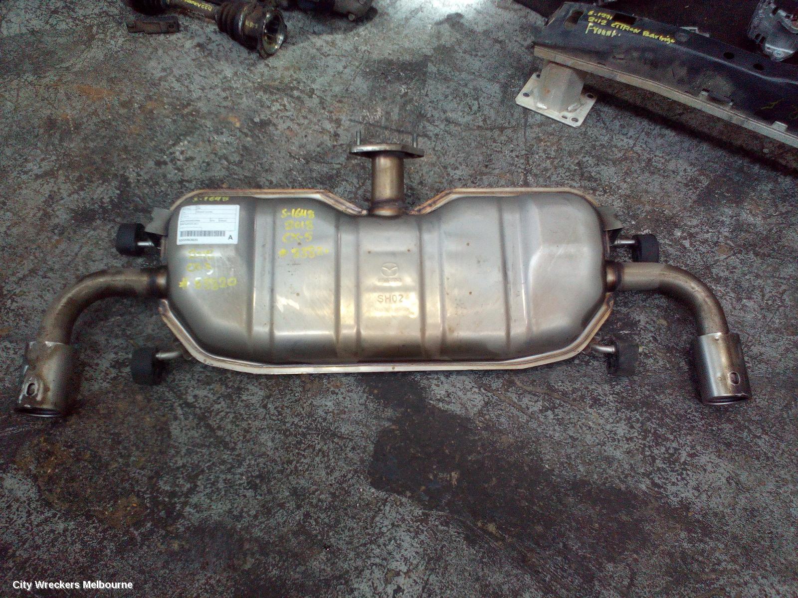 MAZDA CX5 EXHAUST SYSTEM, KF, 02/2017 - 03/2026 - Image 1