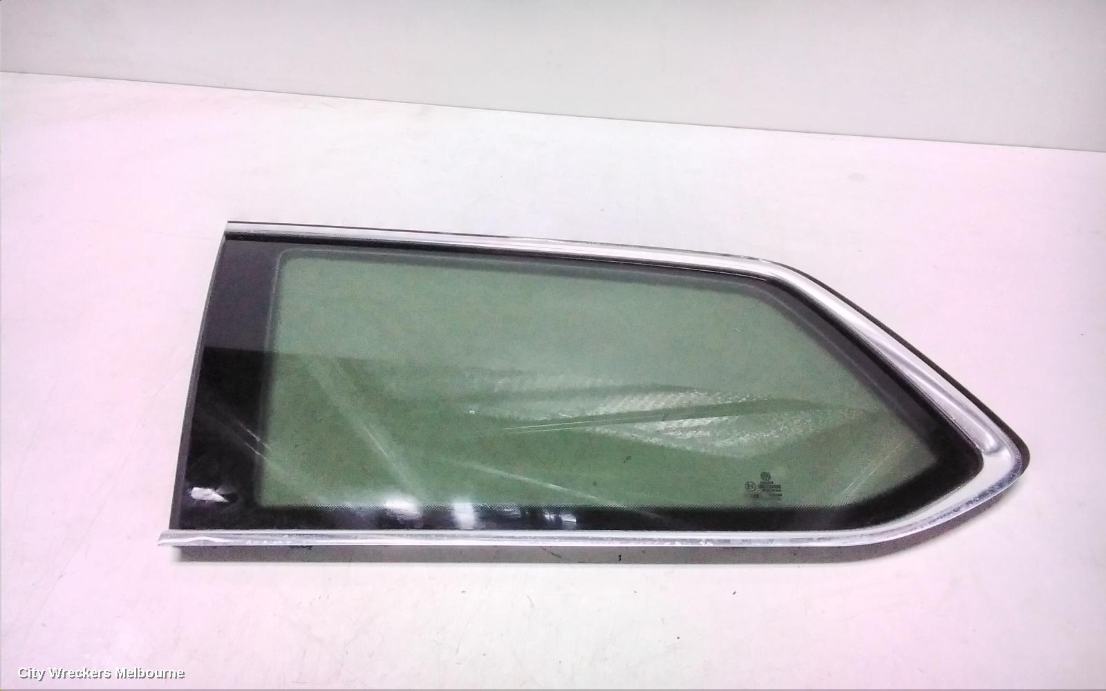VOLKSWAGEN PASSAT LEFT REAR 1/4 DOOR GLASS, B8/MK7, 06/2015 - 05/2023 - Image 1