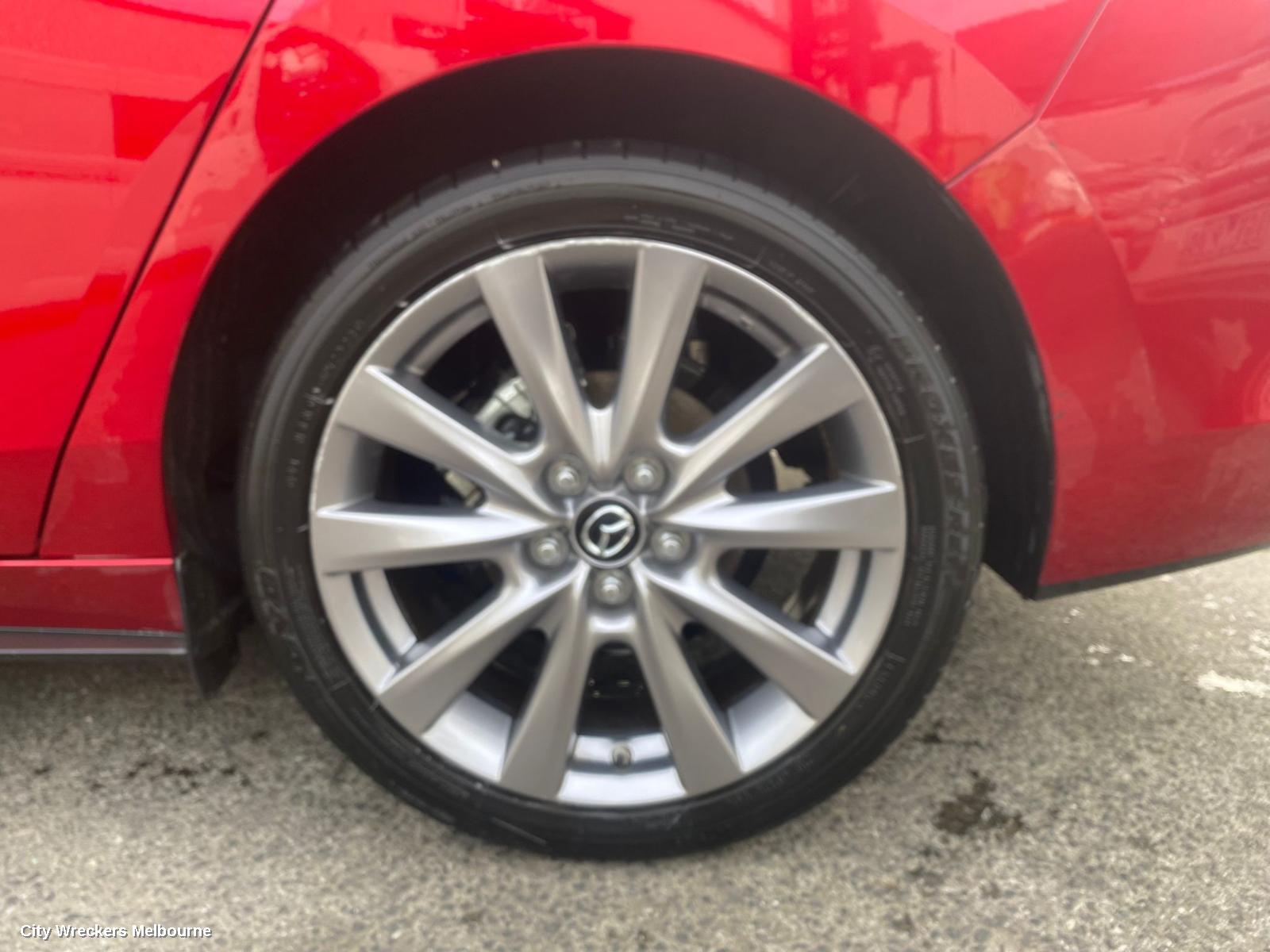 MAZDA 3 WHEEL MAG, FACTORY, 18X7IN, SILVER, EVOLVE/TOURING/GT, BP, SEDAN, 03/2019 ONWARDS - Image 2