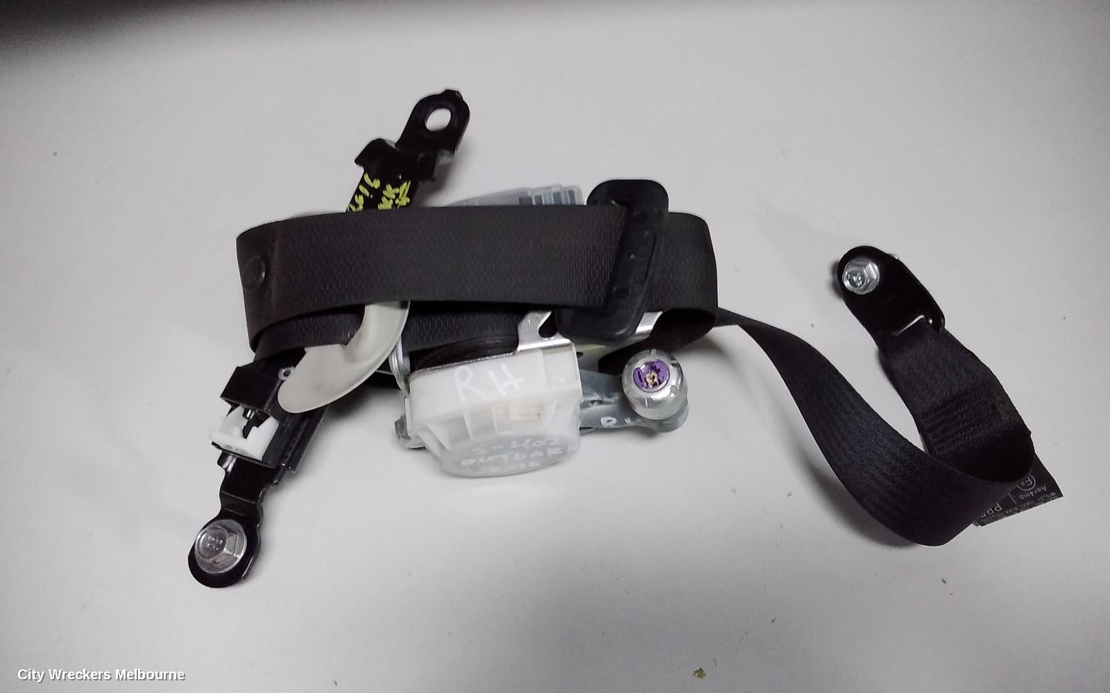 SUBARU OUTBACK SEATBELT/STALK, RH FRONT, SEAT BELT ONLY, 6TH GEN, 08/2014 ONWARDS - Image 2