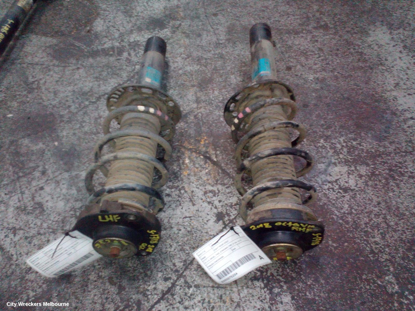 SKODA OCTAVIA LEFT FRONT STRUT, 1Z, 2.0, DIESEL, FWD, STANDARD TYPE, 01/2004 - 10/2013 - Image 2