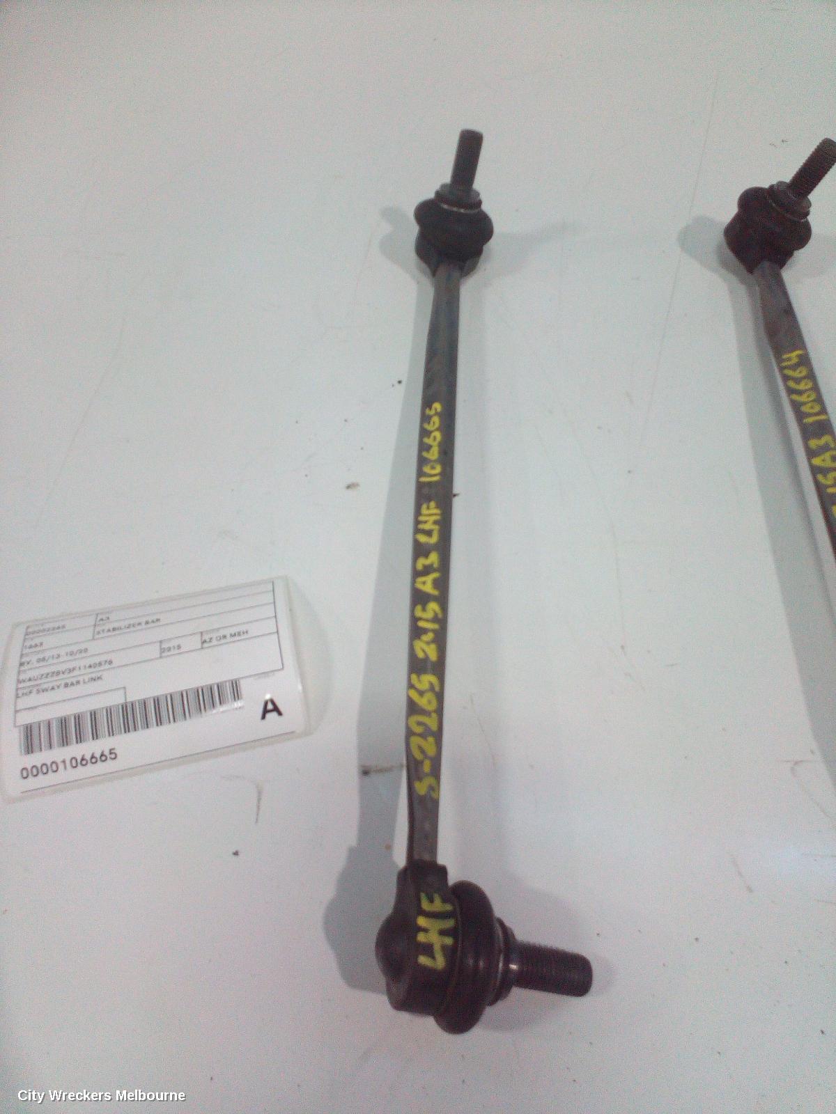 AUDI A3 STABILISER BAR, 8V, 03/2013 - 10/2020 - Image 2