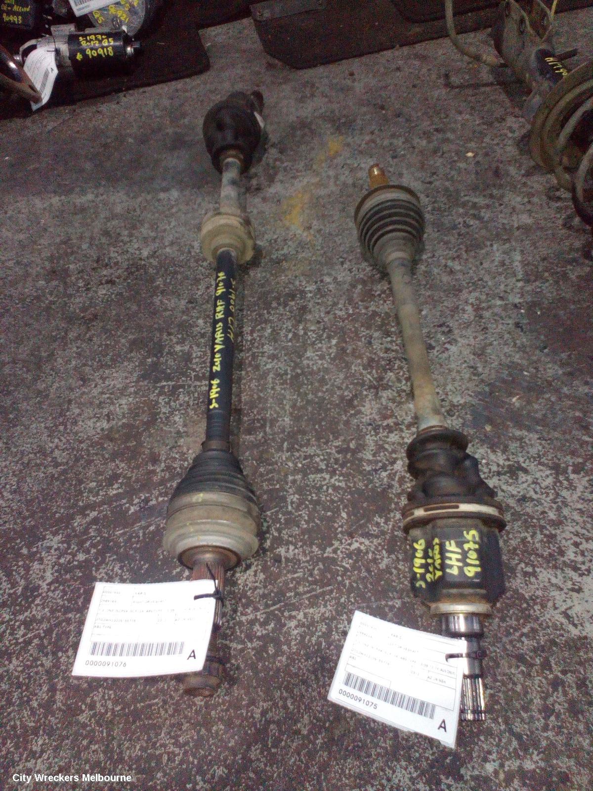 TOYOTA YARIS LEFT DRIVESHAFT, 1.3, 2NZ, NCP9#-NCP13#, ABS TYPE, 10/2005 - 12/2019 (AUS ONLY) - Image 2