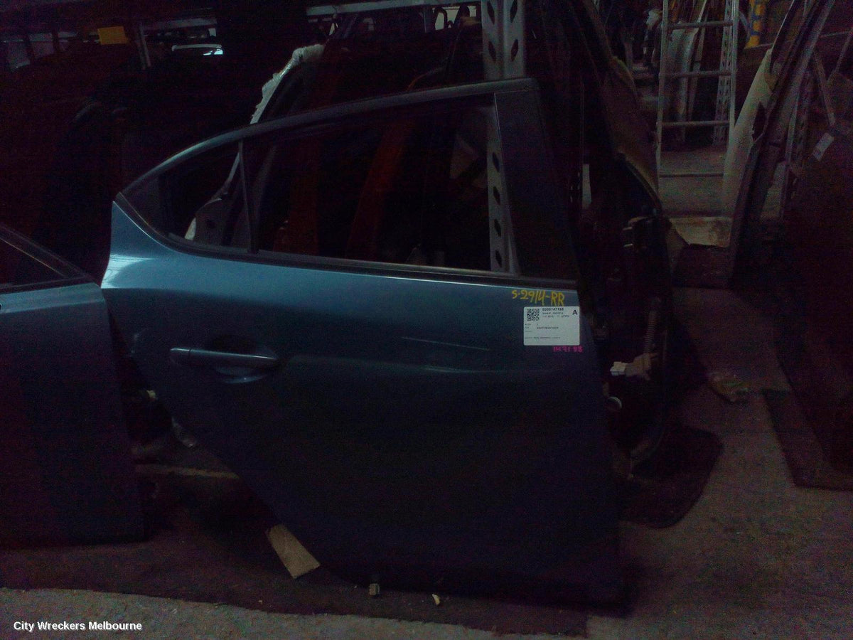 MAZDA 3 RIGHT REAR DOOR, BM-BN, SEDAN/HATCH, 11/2013 - 02/2019 - Image 1