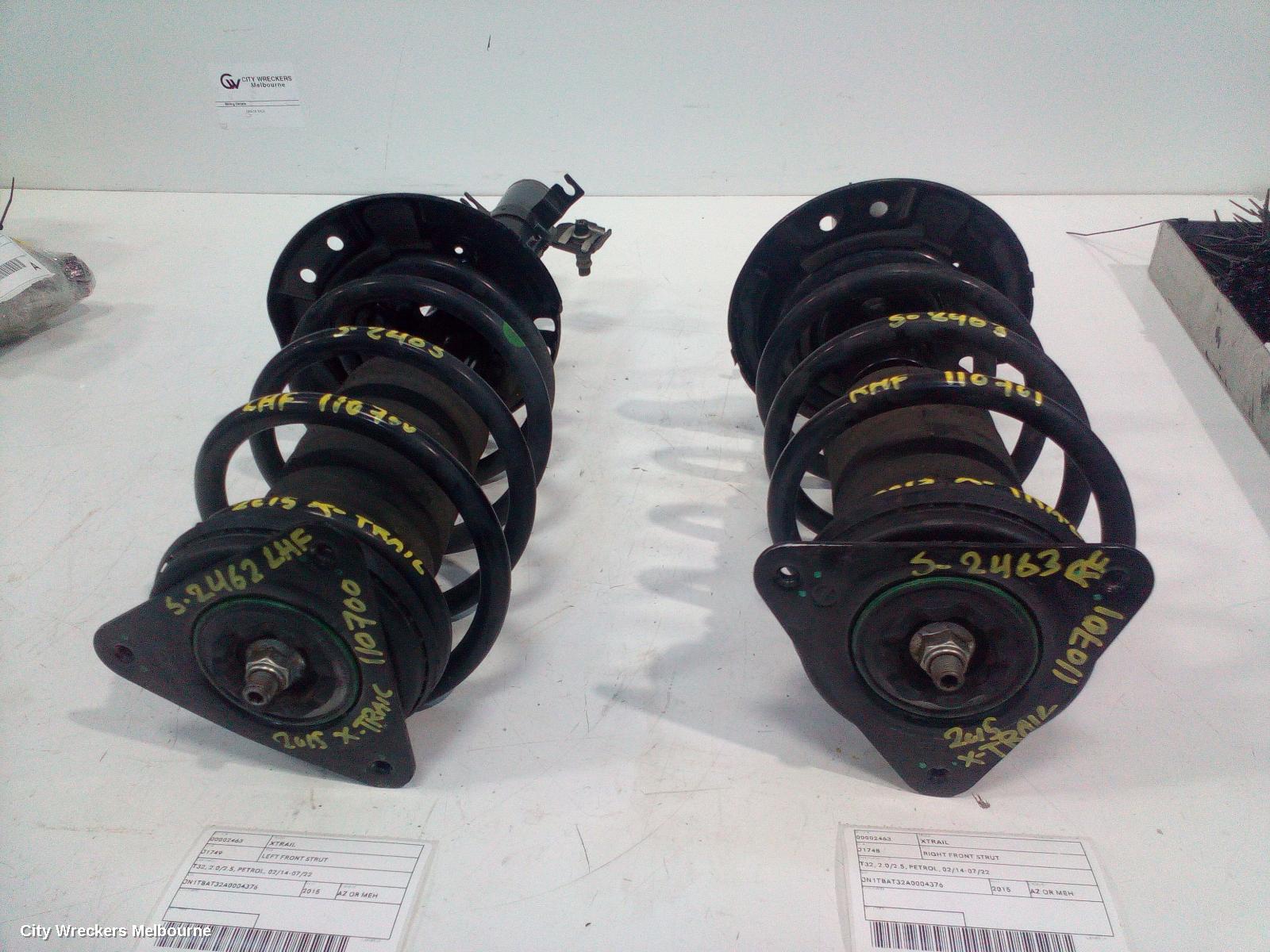 NISSAN XTRAIL RIGHT FRONT STRUT, T32, 2.0/2.5, PETROL, 02/2014 - 07/2022 - Image 3