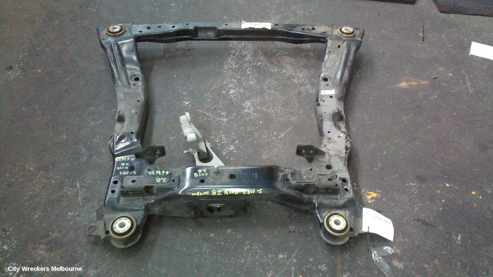 HOLDEN COMMODORE FRT XMEMBER/CRADLE, PETROL, 2.0, FWD, ZB, 10/2017 - 12/2020 - Image 2