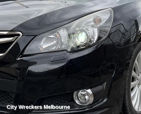 SUBARU LIBERTY LEFT HEADLAMP, 5TH GEN, 2.5I/2.5 GT ENG, XENON TYPE, BLACK INSERT, 07/2009 - 03/2012 - Image 1
