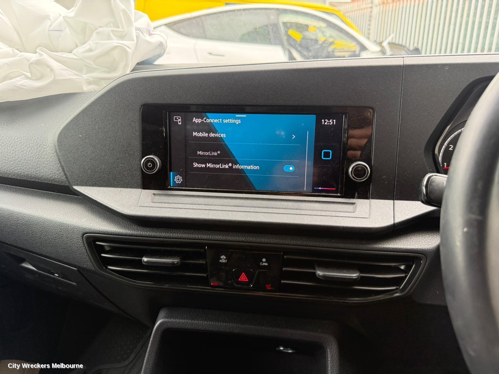 VOLKSWAGEN CADDY RADIO/CD/DVD/SAT/TV, 5, HEAD UNIT, 10IN TOUCHSCREEN, NON SAT NAV TYPE, 03/2021 ONWARDS - Image 2