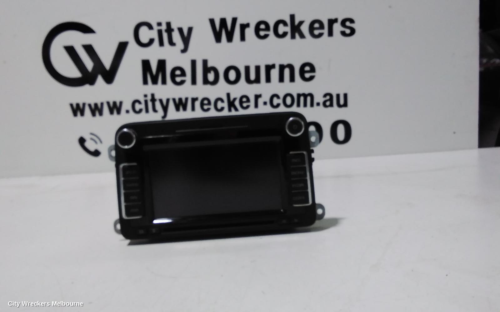 VOLKSWAGEN GOLF RADIO/CD/DVD/SAT/TV, DISPLAY & HEAD UNIT (RNS510), GEN 6, 10/2008 - 01/2016 - Image 1
