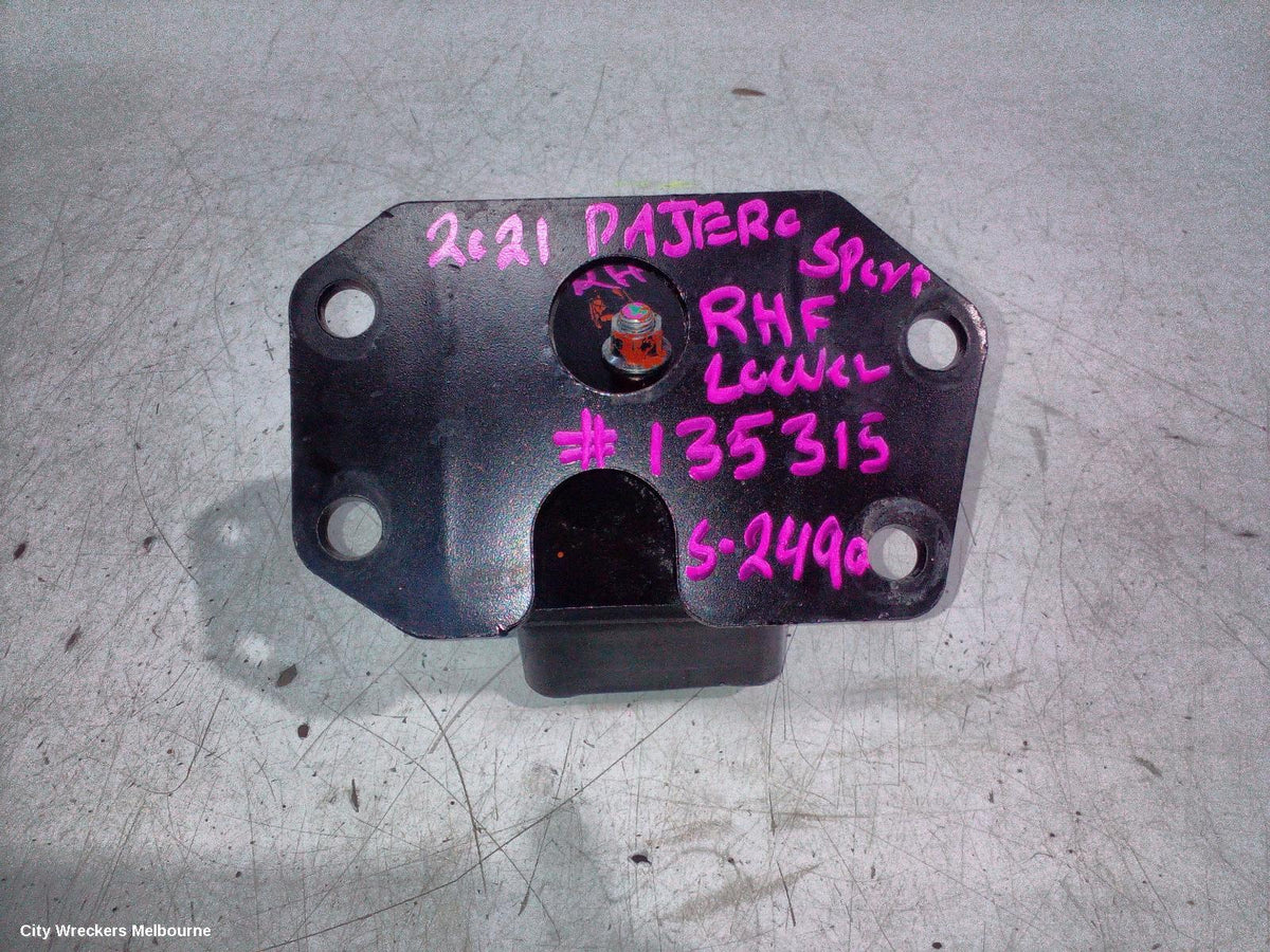 MITSUBISHI PAJERO MOUNT, ENGINE MOUNT, FRONT, RIGHT, DIESEL, 2.4, TURBO, 4N15, PAJERO SPORT, QE-QG, 10/2015 ONWARDS - Image 1