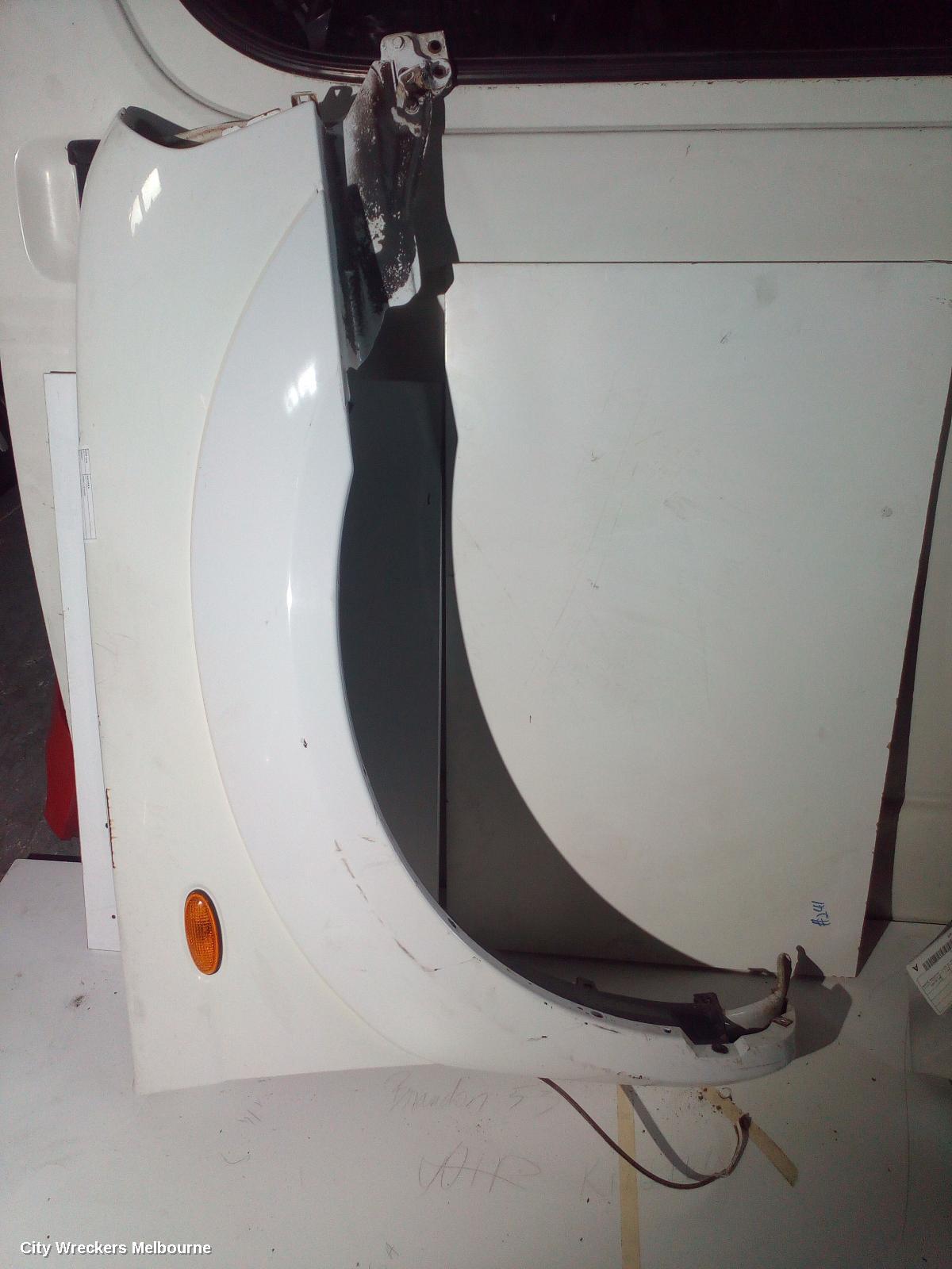 NISSAN NAVARA RIGHT GUARD, D22, FLARED TYPE, 12/2008 - 08/2015 - Image 1