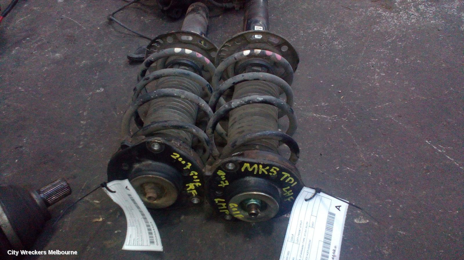 VOLKSWAGEN GOLF RIGHT FRONT STRUT, GEN 5, STANDARD TYPE, 07/2004 - 02/2009 - Image 2