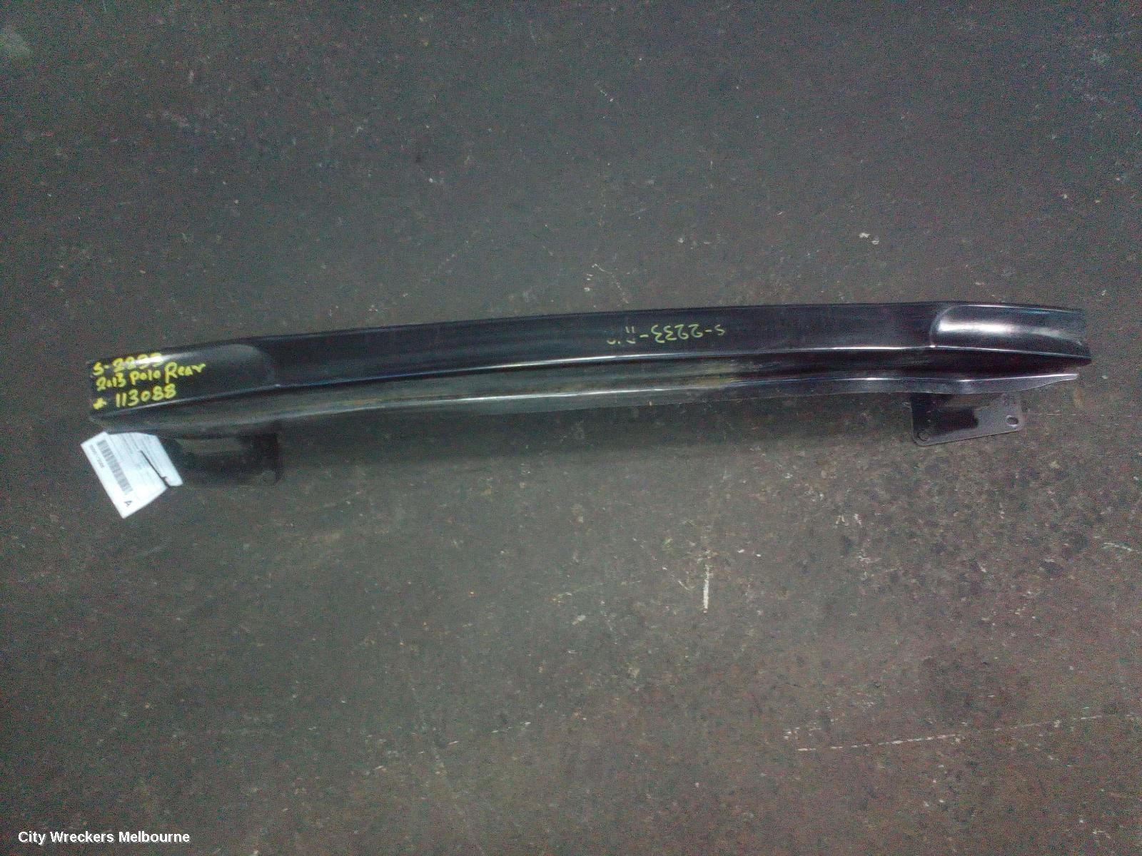 VOLKSWAGEN POLO R/BAR BRACKET/REINFO, MAIN REINFORCEMENT, 6R, 05/2010 - 09/2017 - Image 3