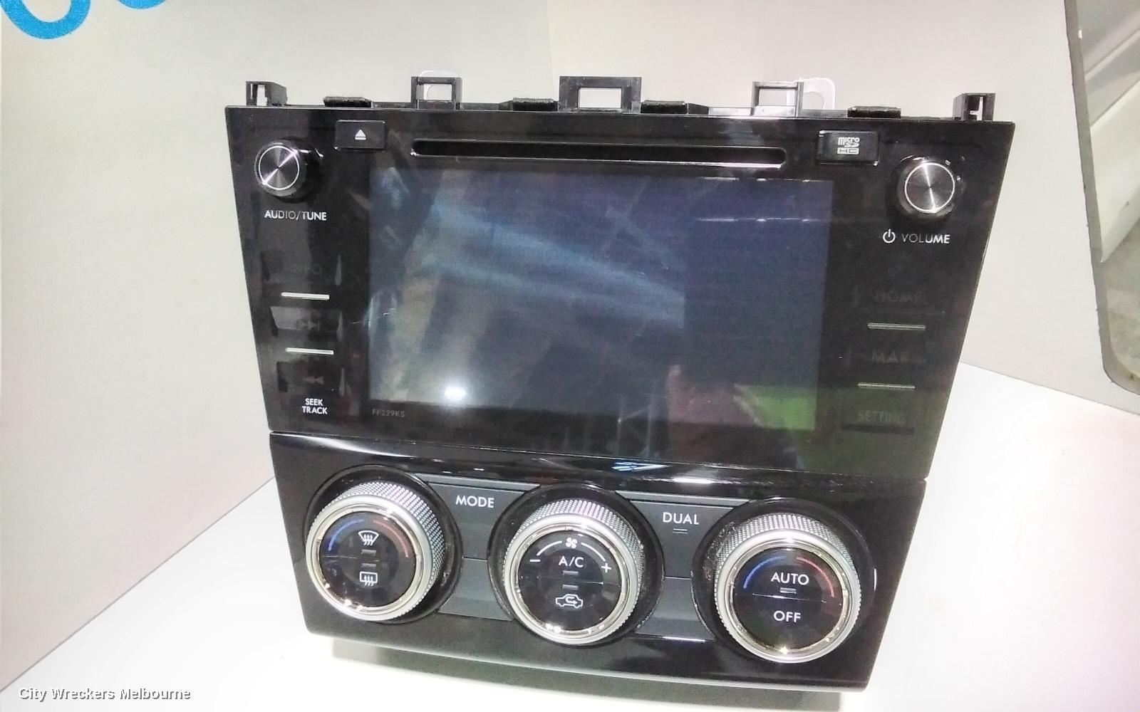 SUBARU FORESTER RADIO/CD/DVD/SAT/TV, SAT NAV HEAD UNIT (P/N ON FACE FF229KS), SJ, 03/2015 - 08/2018 - Image 3