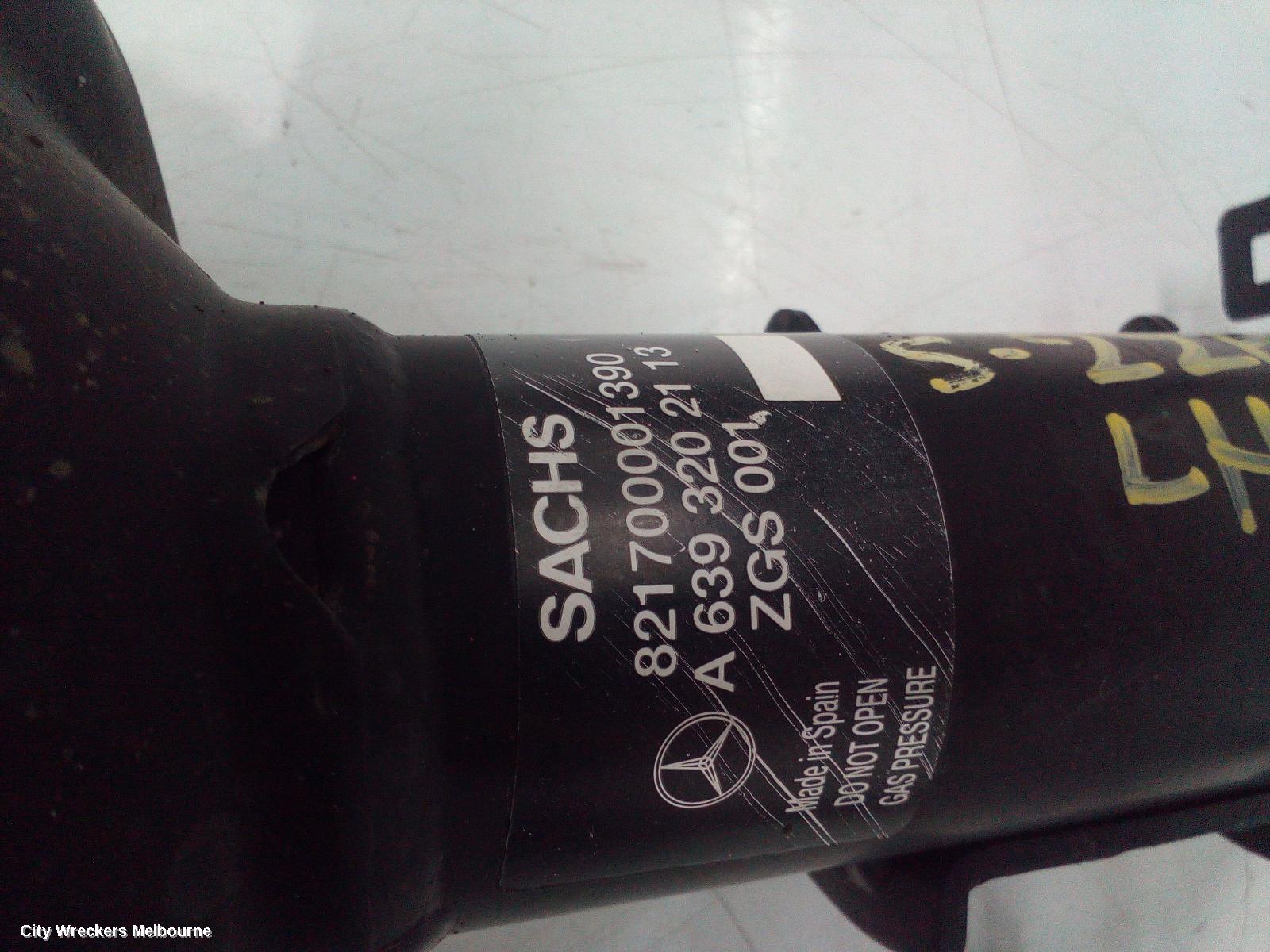 MERCEDES VITO LEFT FRONT STRUT, 639, 04/2004 - 01/2011 - Image 3