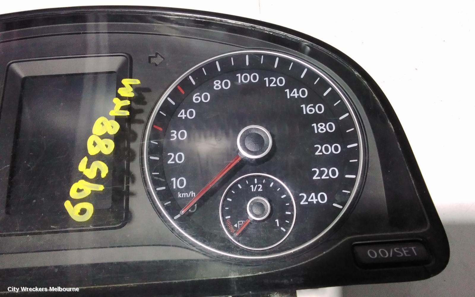 VOLKSWAGEN CADDY INSTRUMENT CLUSTER, P/N 2K0920865X, 2K, 08/2010 - 06/2015 - Image 3