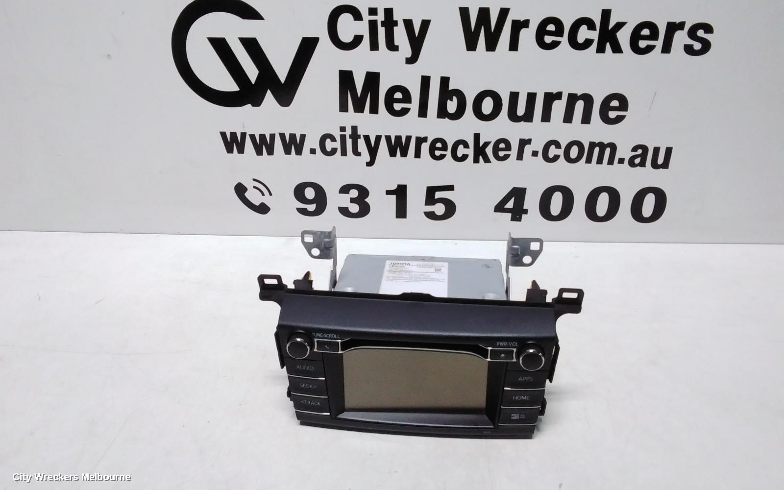 TOYOTA RAV4 RADIO/CD/DVD/SAT/TV, HEAD UNIT, W/ SAT NAV, NON JBL TYPE, XA50, GX/GXL/XSE, 11/2018 ONWARDS - Image 2