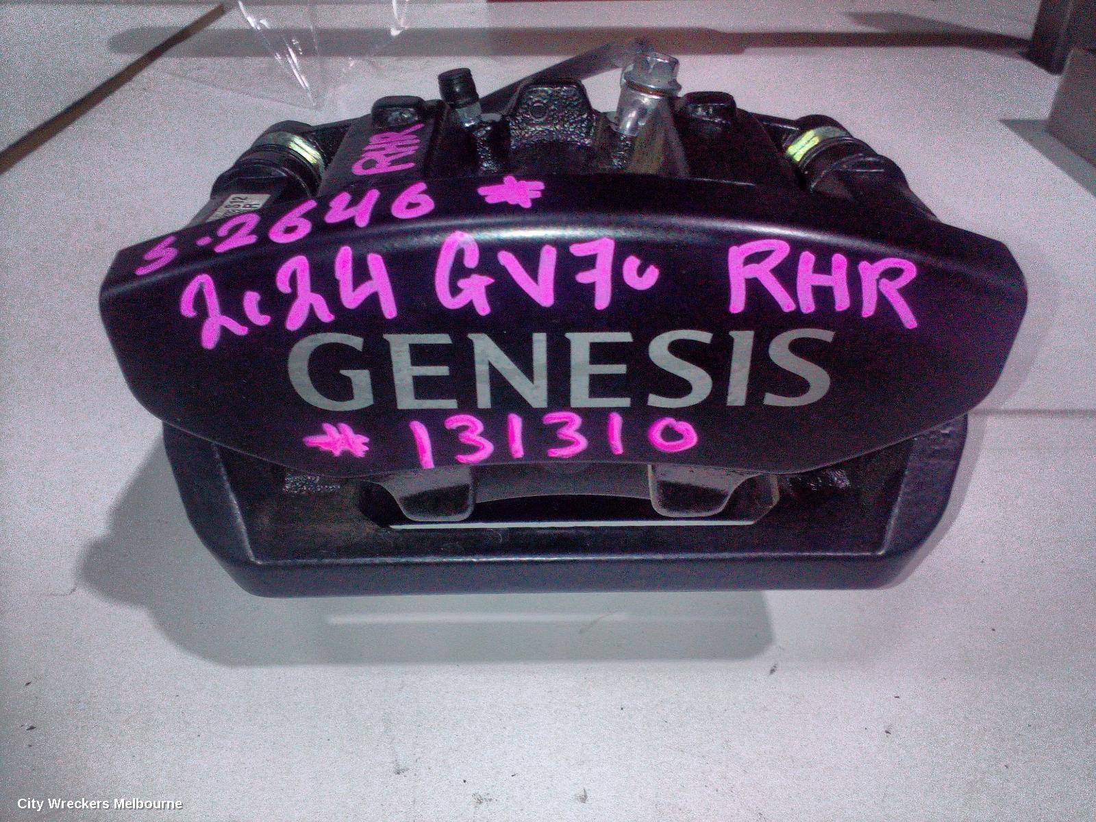 GENESIS GV70 CALIPER, RH REAR, W/SPORT PACKAGE, JK, 03/2021 ONWARDS - Image 2