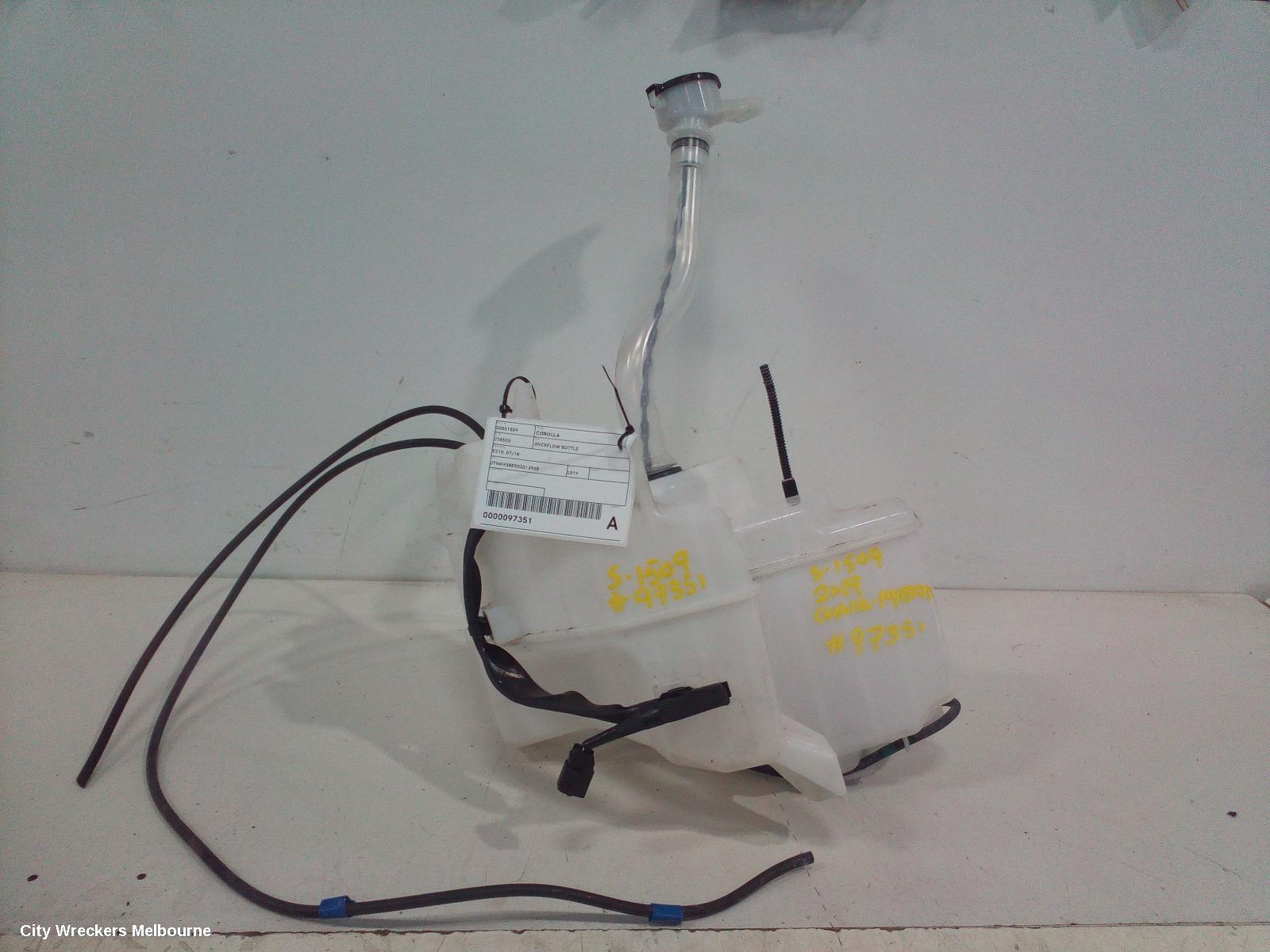 TOYOTA COROLLA WASHER BOTTLE, E210, 07/2018 ONWARDS - Image 2