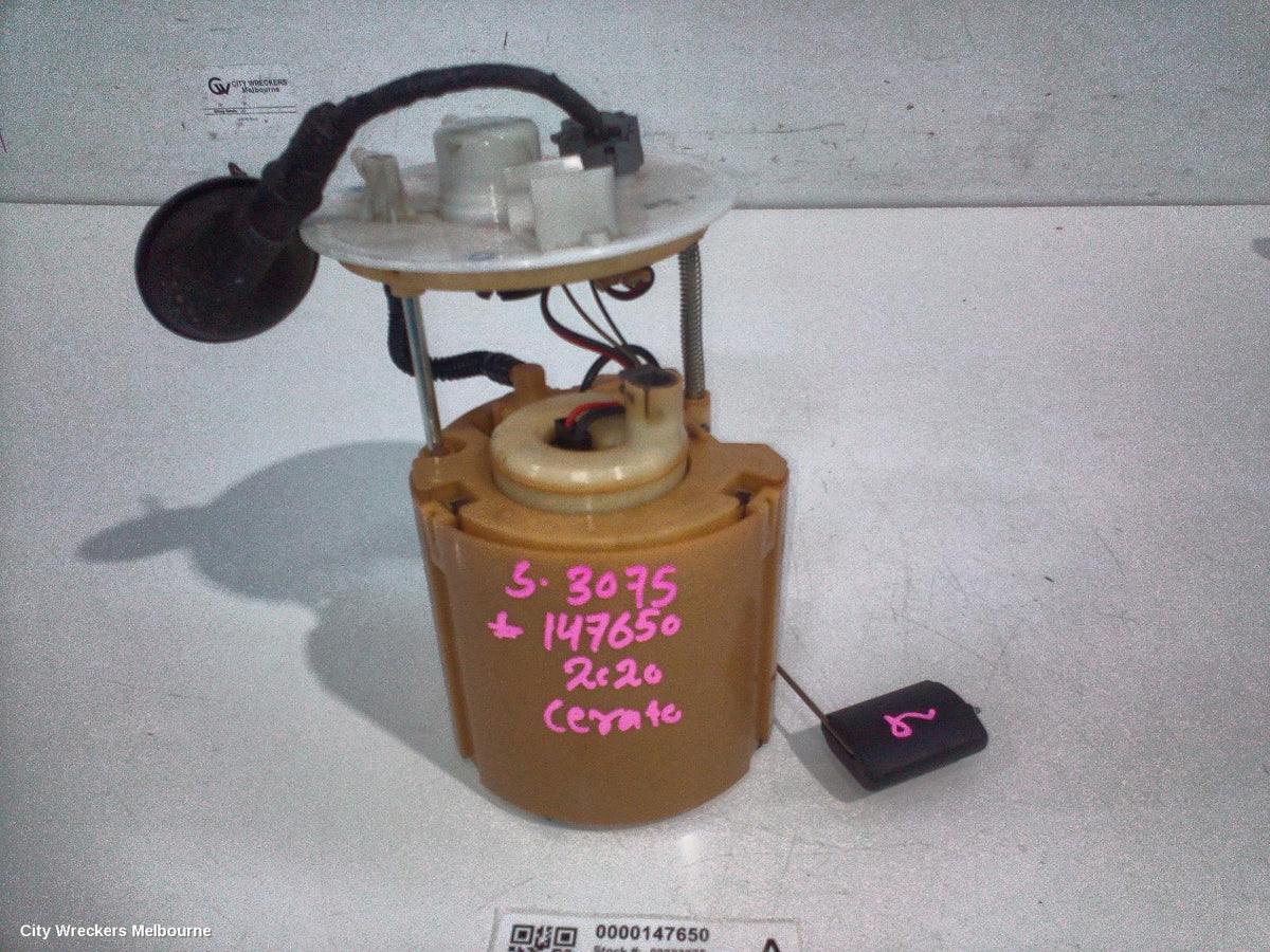 KIA CERATO FUEL PUMP, BD, IN TANK, PETROL, 2.0, G4NA, 04/2018 - 09/2024 - Image 1