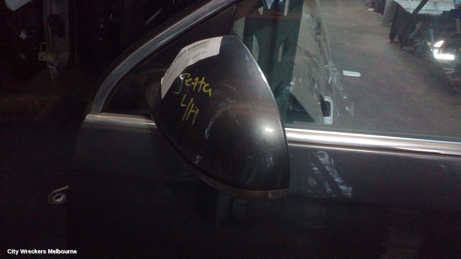 VOLKSWAGEN JETTA LEFT DOOR MIRROR, 1KM, HEATED, NON MEMORY TYPE, 6 WIRES, 02/2006 - 07/2011 - Image 1